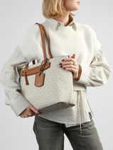 Cross Body Tas Jet Set Michael kors Beige jet set S6GTVT2B-vue-porte